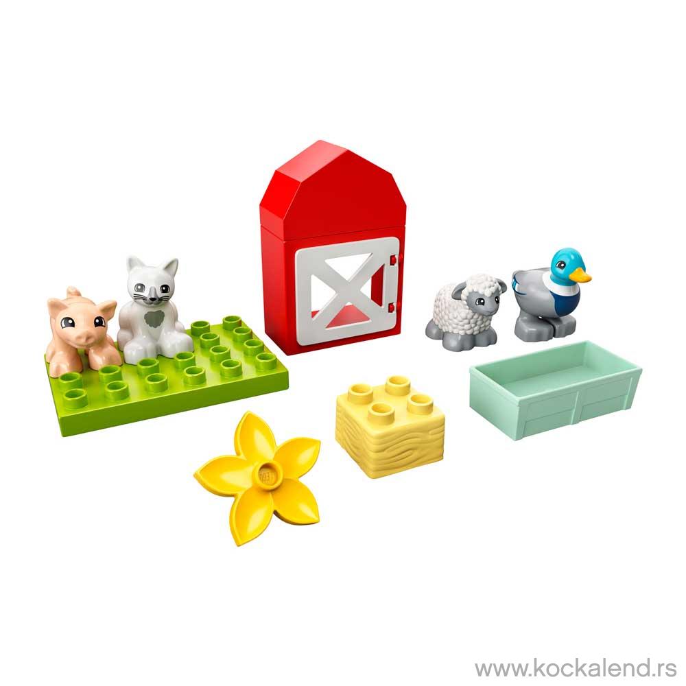 LEGO DUPLO TOWN FARM ANIMAL CARE 