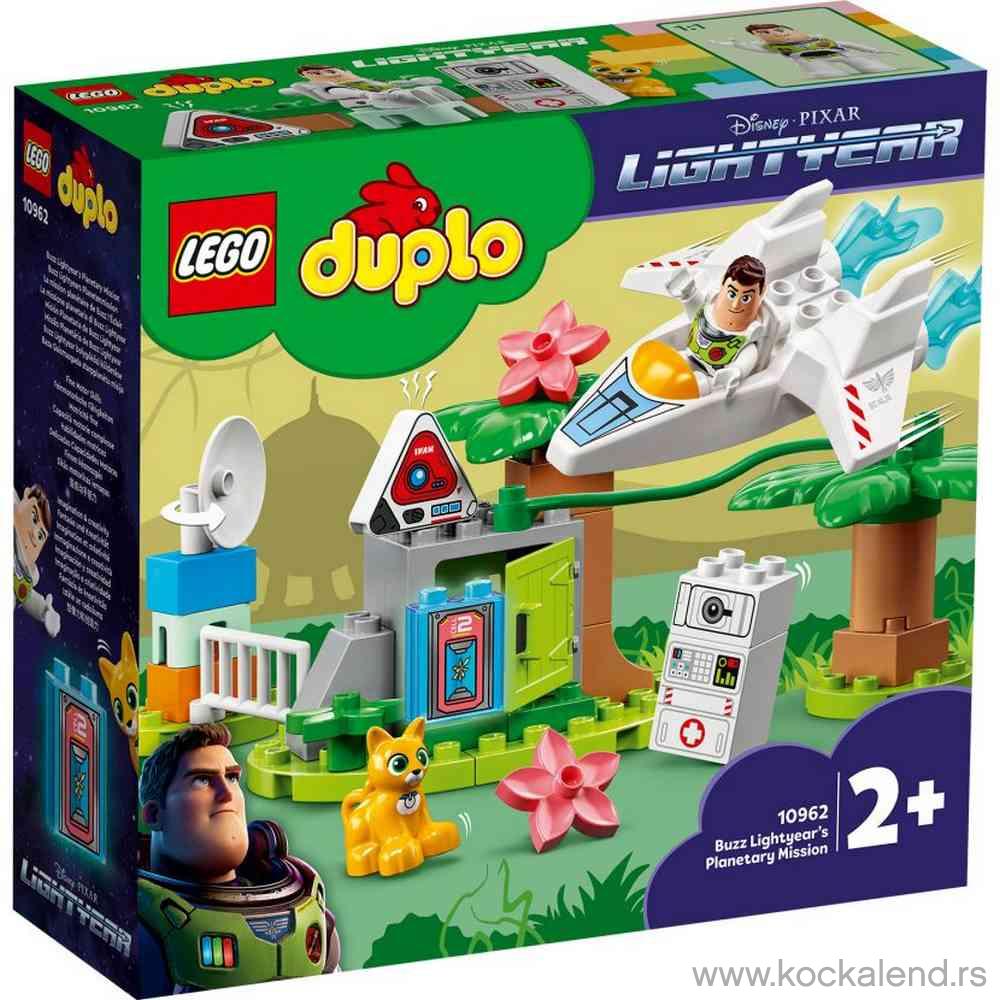 LEGO DUPLO BUZZ LIGHTYEARS PLANETARY MISSION 