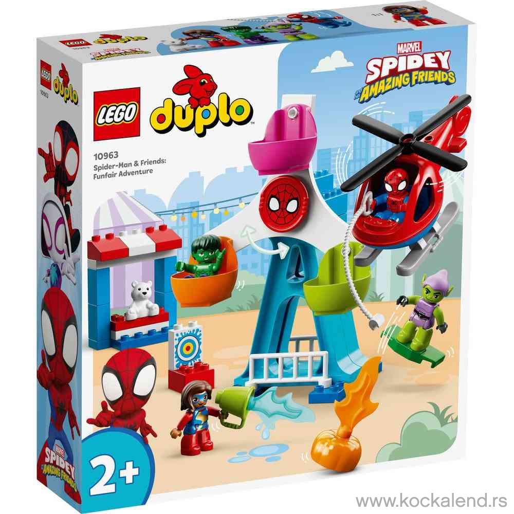 LEGO DUPLO SUPER HEROES SPIDER-MAN & FRIENDS: FUNFAIR ADVENTURE 