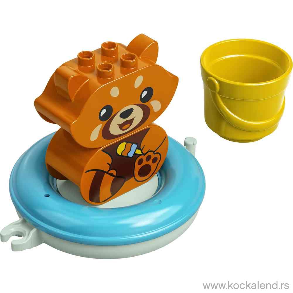 LEGO DUPLO MY FIRST BATH TIME FUN: FLOATING RED PANDA 