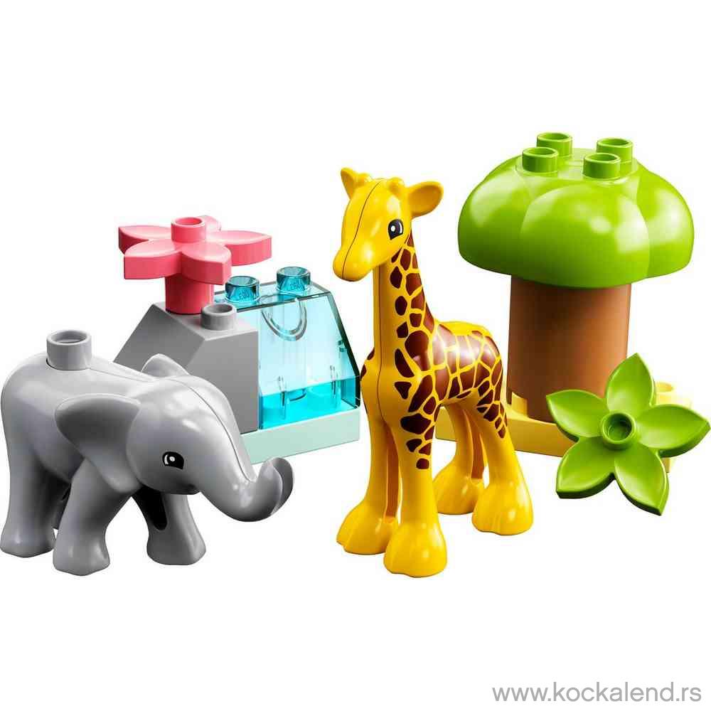 LEGO DUPLO TOWN WILD ANIMALS OF AFRICA 