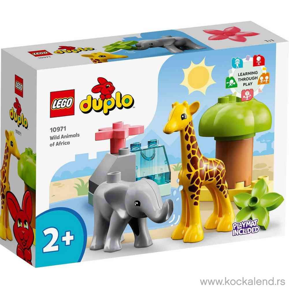 LEGO DUPLO TOWN WILD ANIMALS OF AFRICA LE10971 Kockalend internet prodavnica
