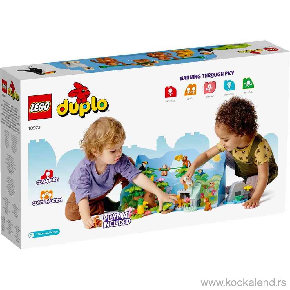 LEGO DUPLO TOWN WILD ANIMALS OF SOUTH AMERICA 