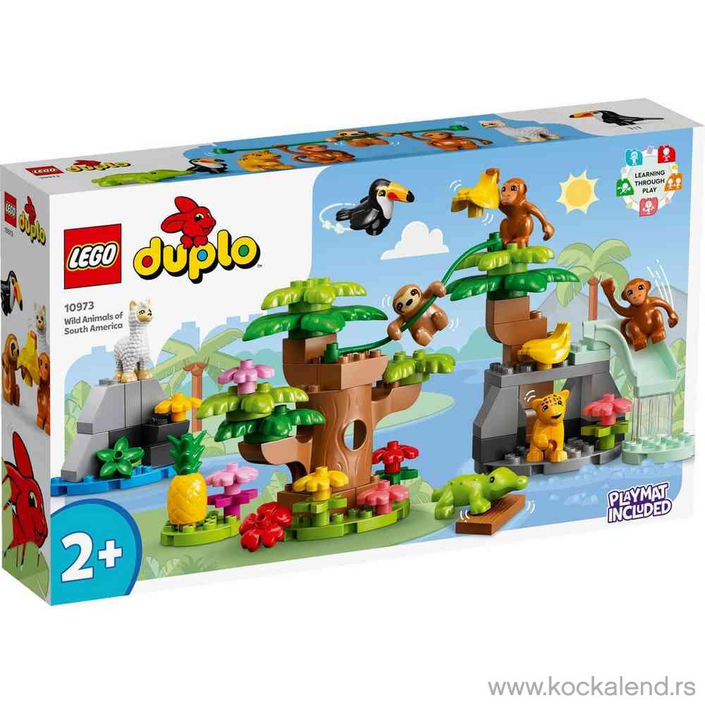 LEGO DUPLO TOWN WILD ANIMALS OF SOUTH AMERICA 