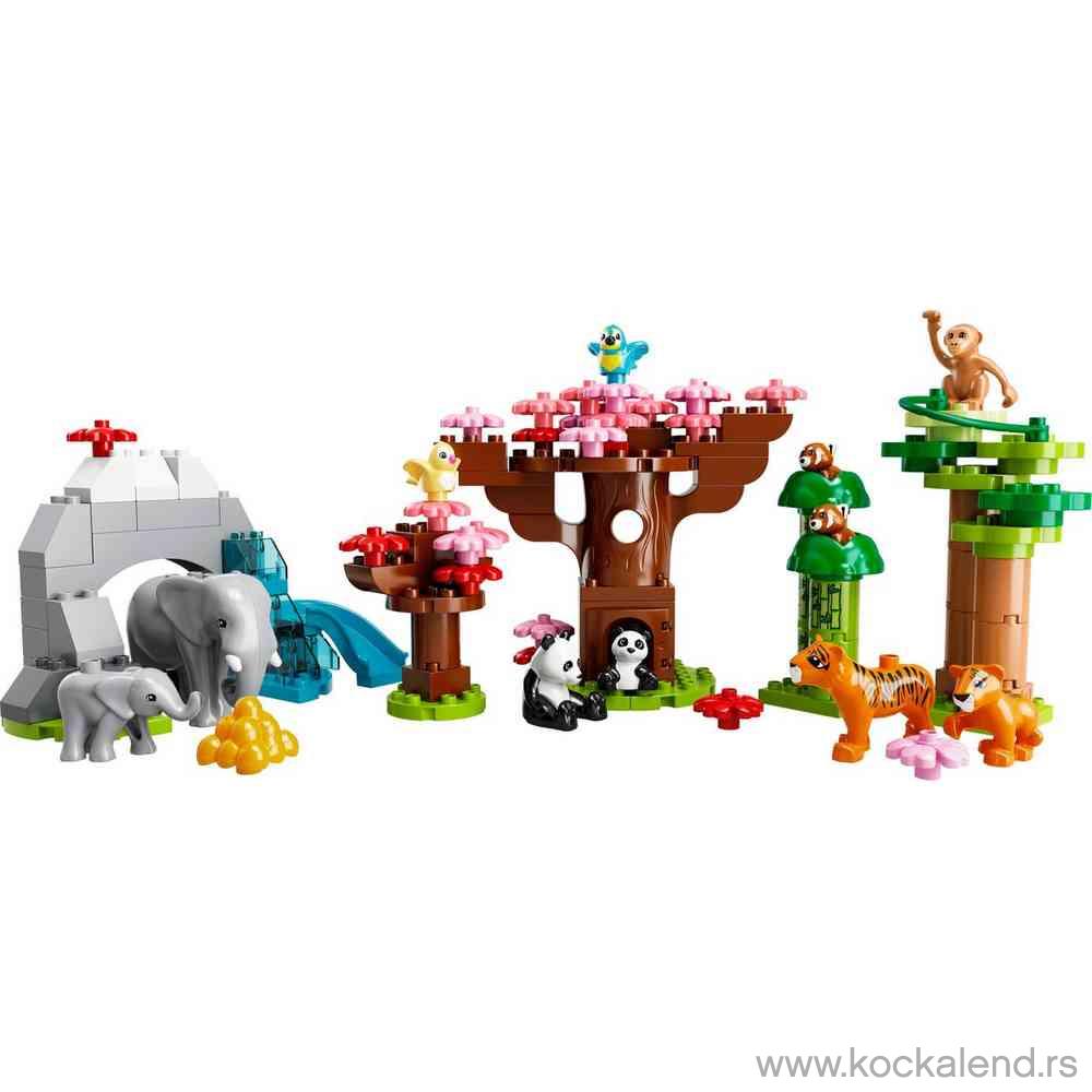 LEGO DUPLO TOWN WILD ANIMALS OF ASIA 