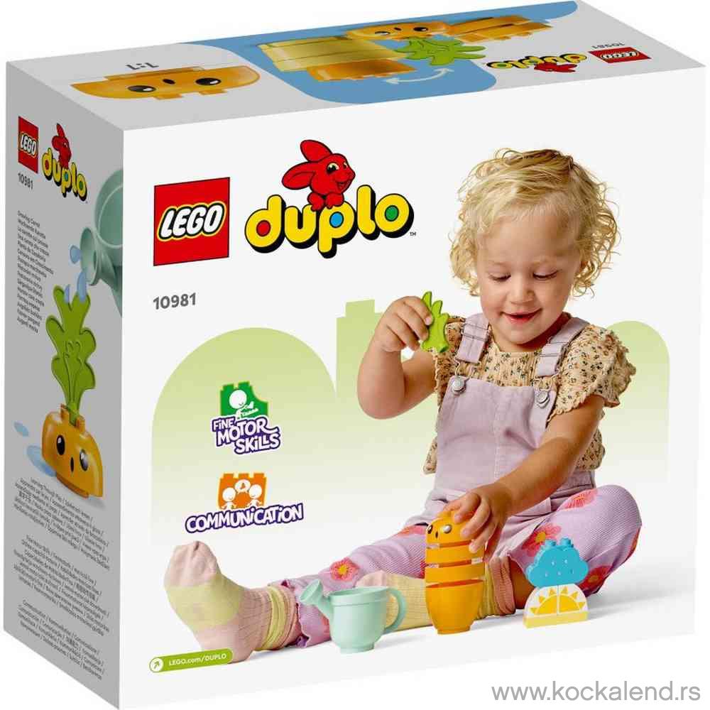 LEGO DUPLO MY FIRST GROWING CARROT 