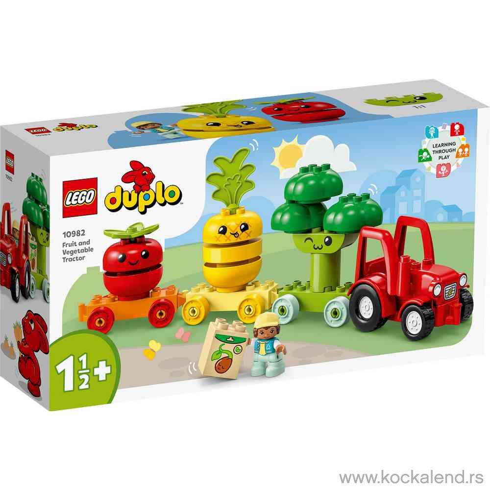 LEGO DUPLO MY FIRST FRUIT AND VEGETABLE TRACTOR 