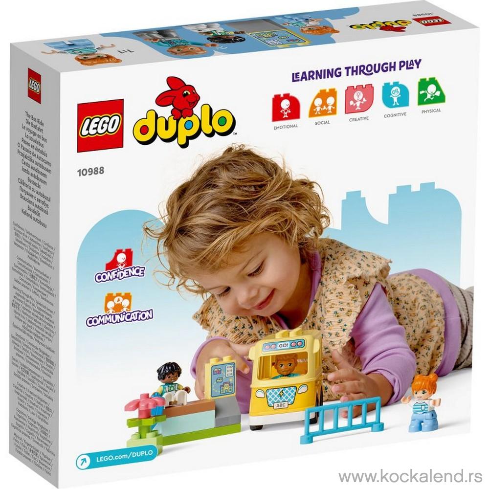 LEGO DUPLO TOWN THE BUS RIDE 