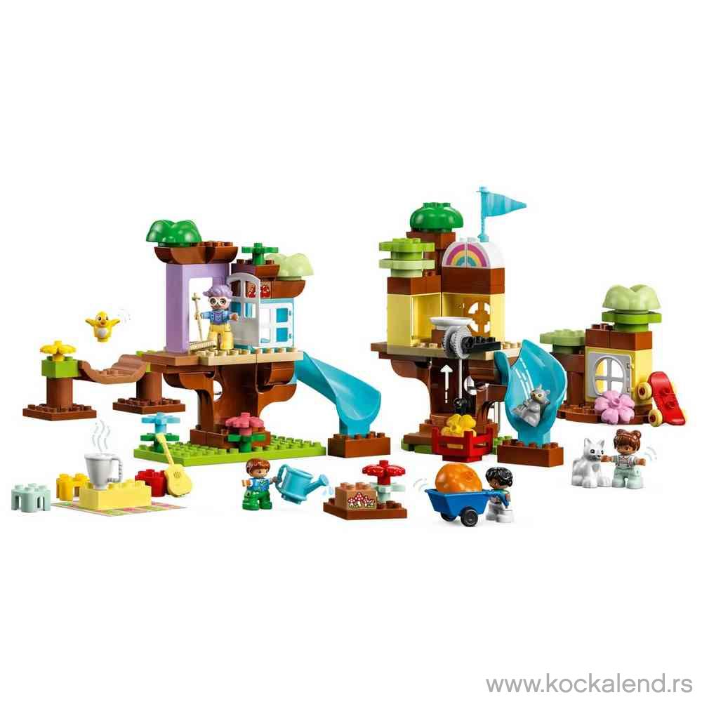 LEGO DUPLO TOWN 3IN1 TREE HOUSE 