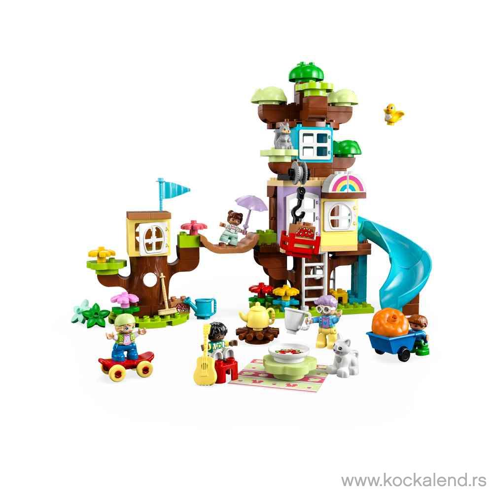 LEGO DUPLO TOWN 3IN1 TREE HOUSE 