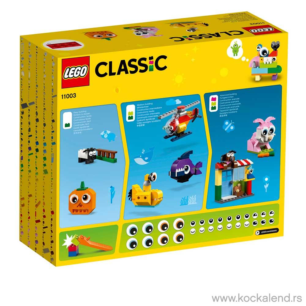 LEGO CLASSIC BRICKS AND EYES 