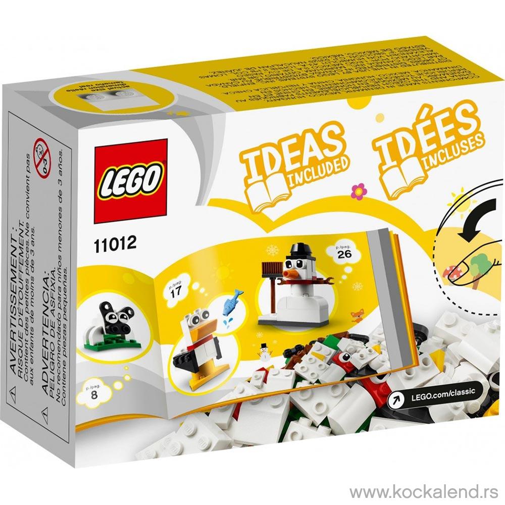 LEGO CLASSIC CREATIVE WHITE BRICKS 