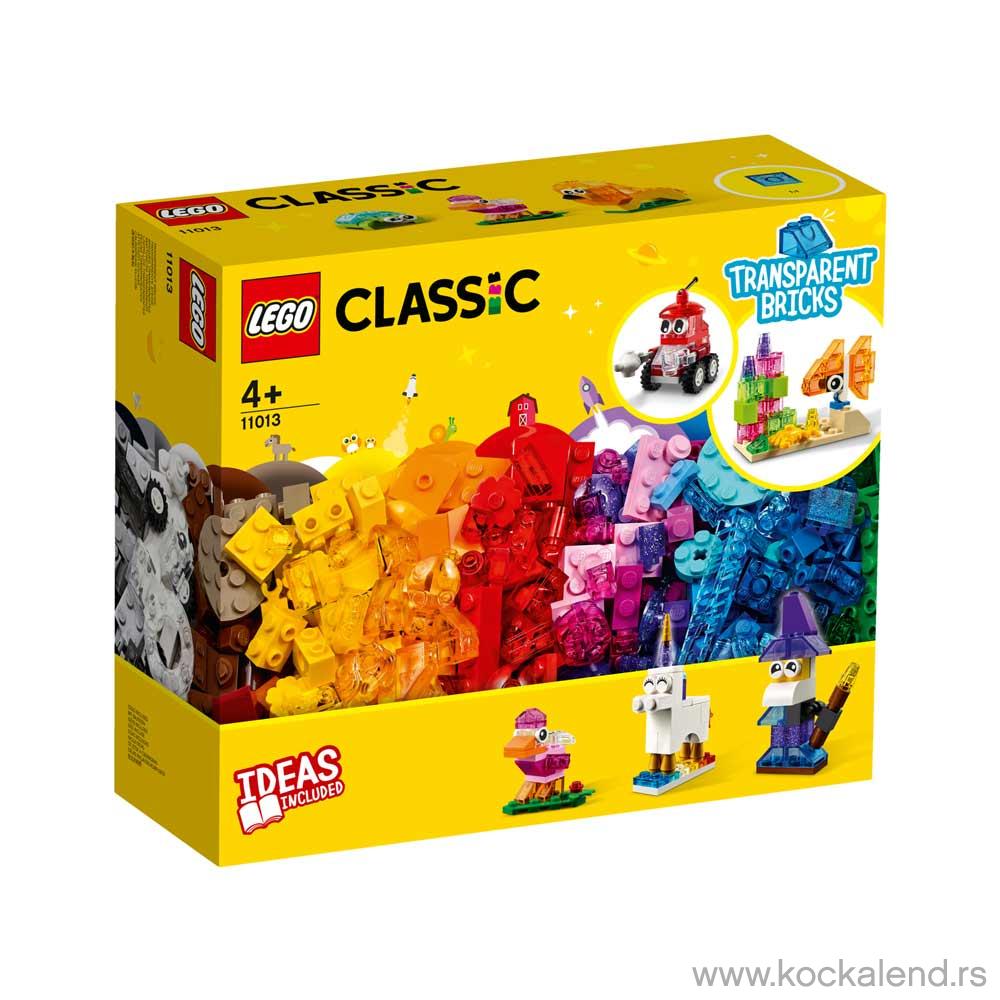 LEGO CLASSIC CREATIVE TRANSPARENT BRICKS 