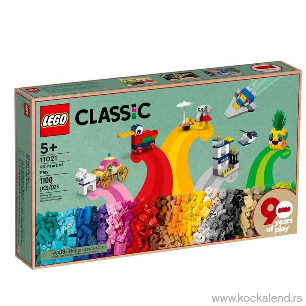 LEGO CLASSIC 90 YEARS OF PLAY
