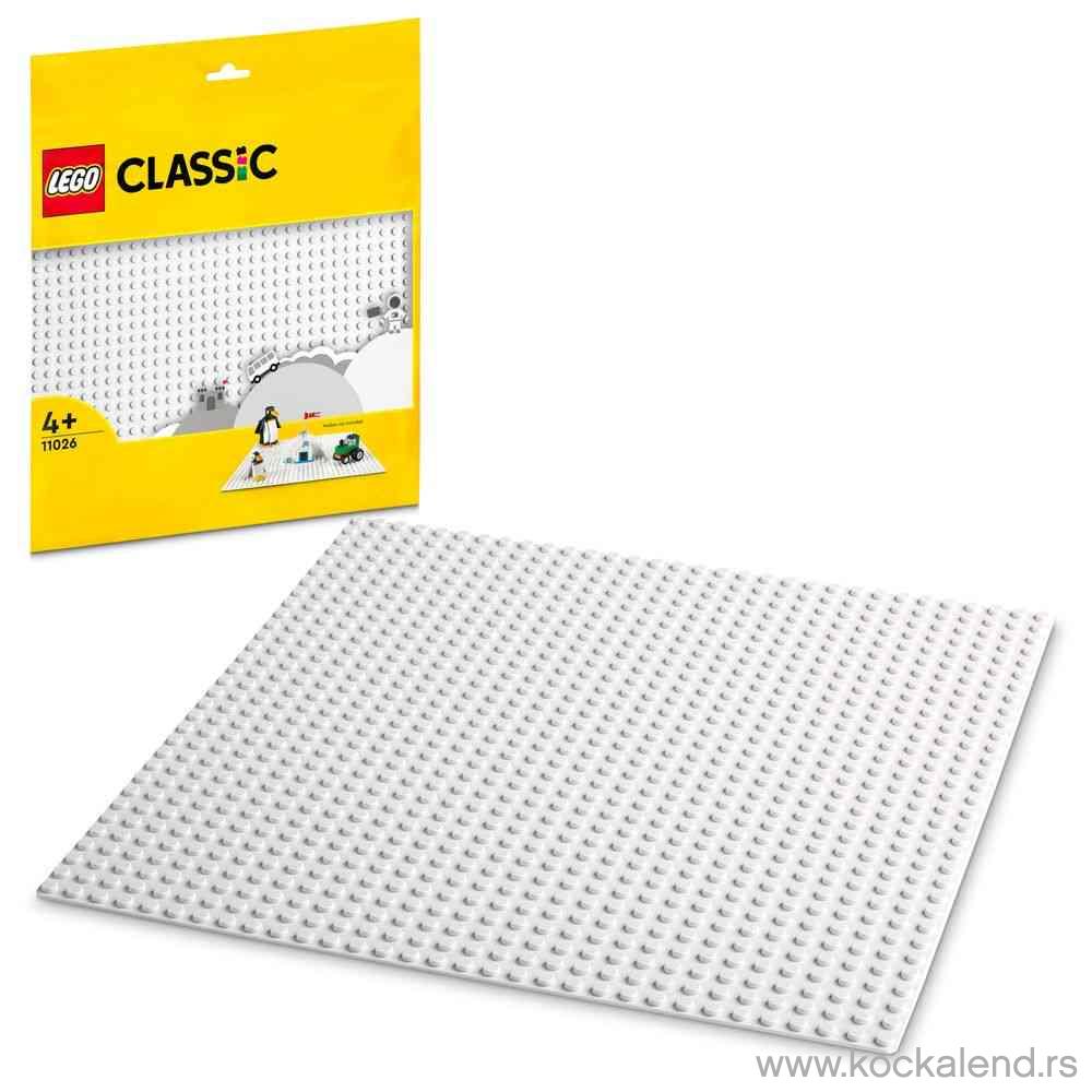 LEGO CLASSIC WHITE BASEPLATE 