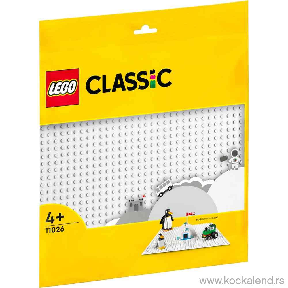 LEGO CLASSIC WHITE BASEPLATE 