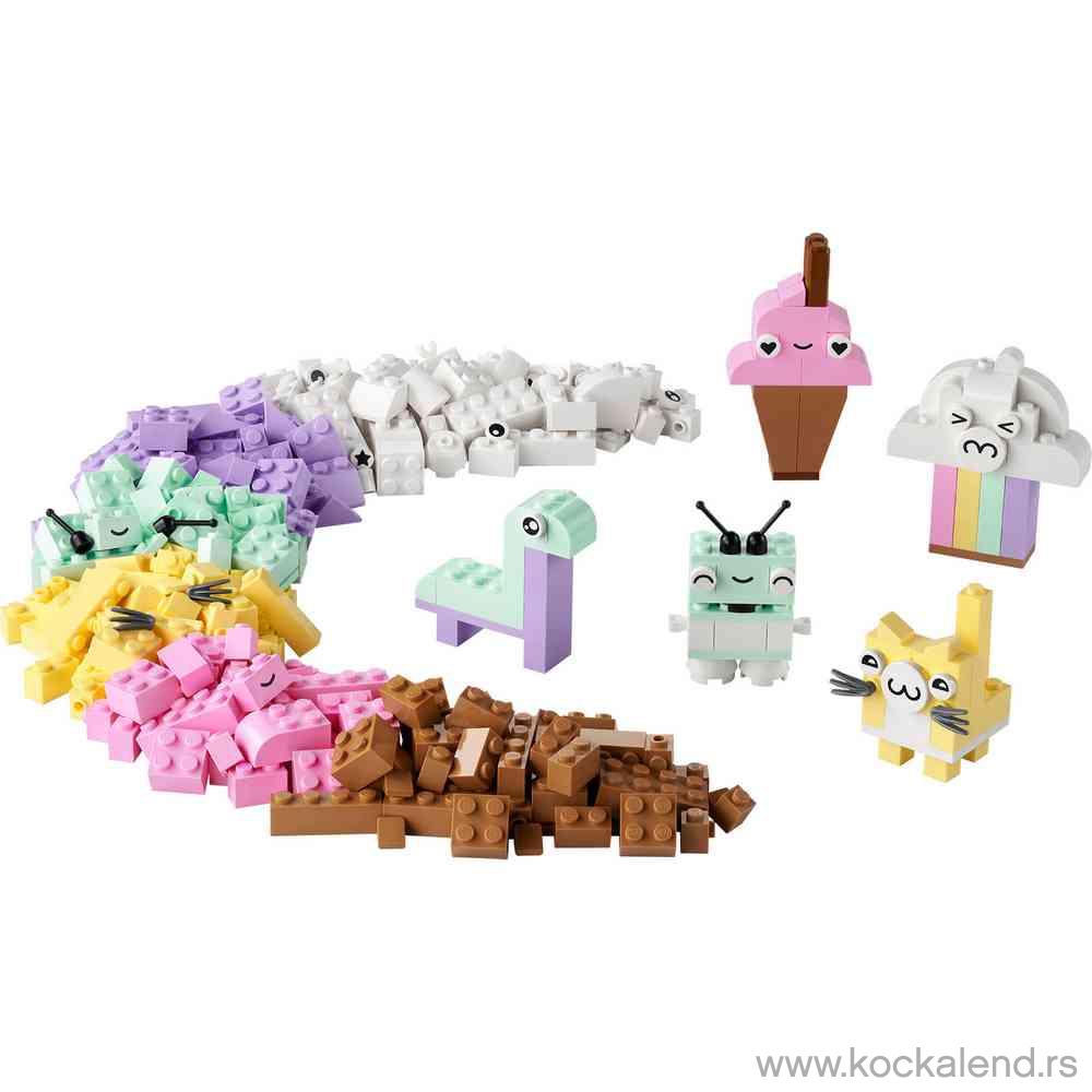 LEGO CLASSIC CREATIVE PASTEL FUN 