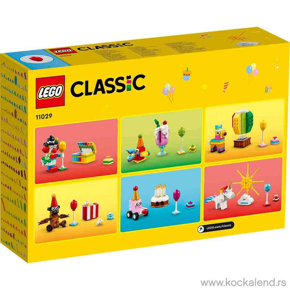 LEGO CLASSIC CREATIVE PARTY BOX 