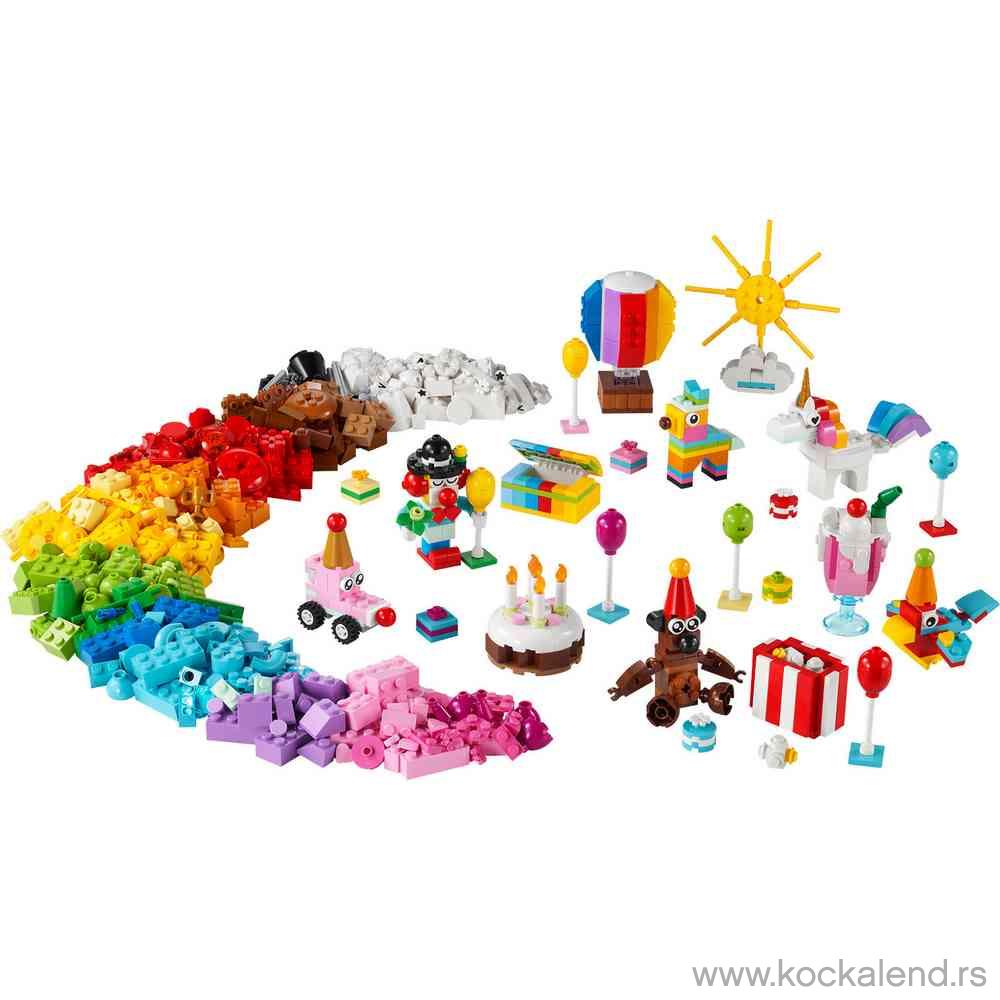 LEGO CLASSIC CREATIVE PARTY BOX 