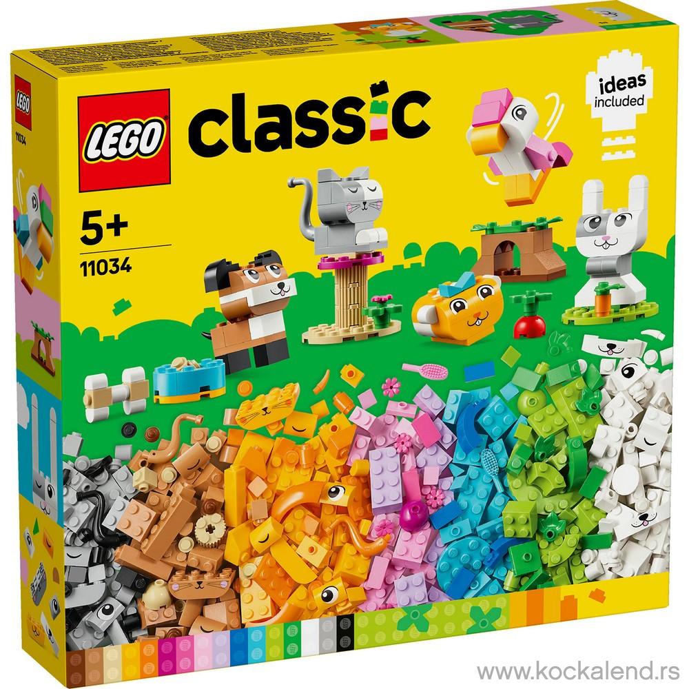 LEGO CLASSIC CREATIVE PETS LE11034 Kockalend internet prodavnica