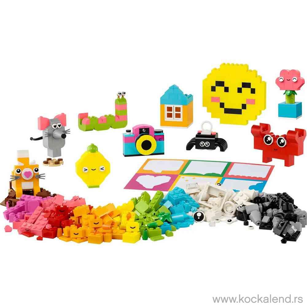 LEGO CLASSIC CREATIVE HAPPY BOX