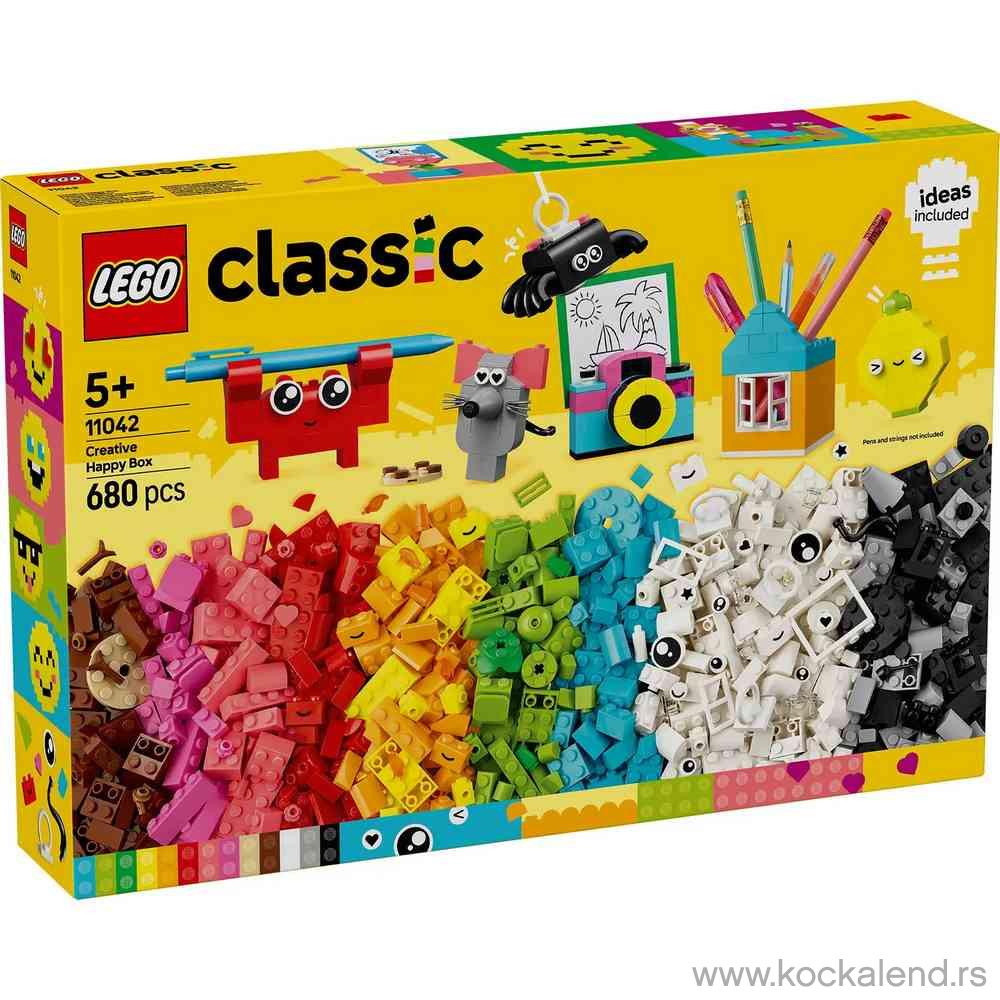 LEGO CLASSIC CREATIVE HAPPY BOX