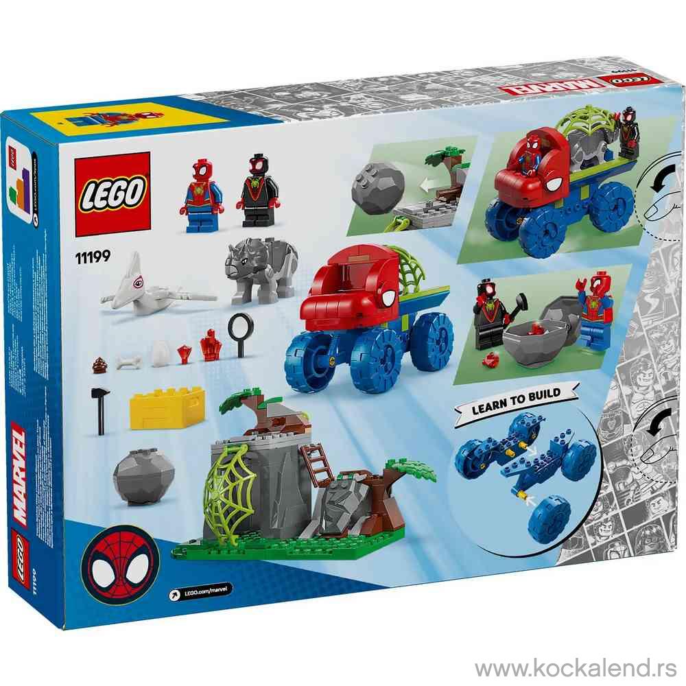 LEGO SPIDEY TEAM SPIDEY DINO CRAWLER RESCUE 
