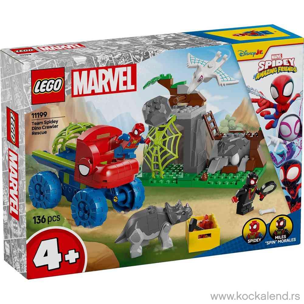 LEGO SPIDEY TEAM SPIDEY DINO CRAWLER RESCUE