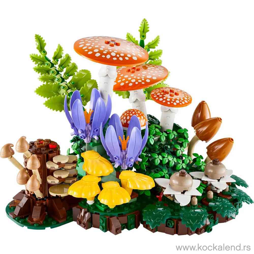 LEGO BOTANICALS WOODLAND MUSHROOMS 