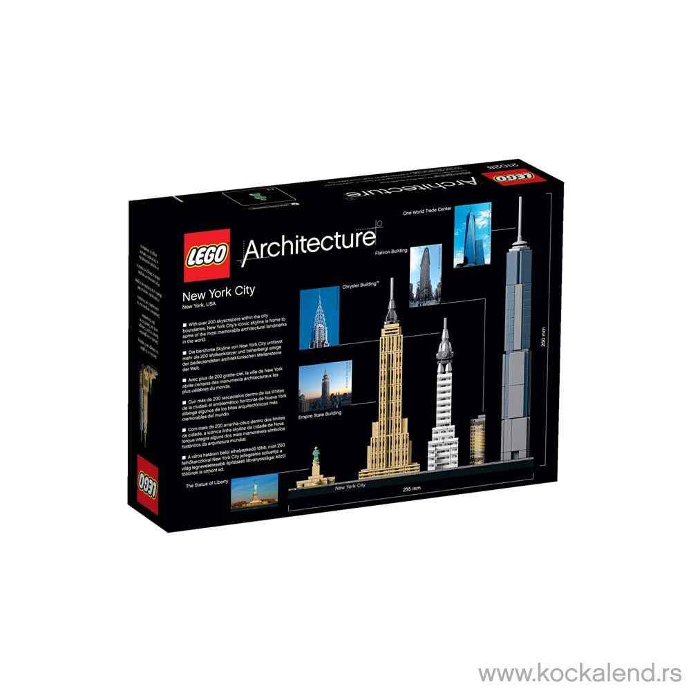 LEGO ARCHITECTURE NEW YORK CITY 