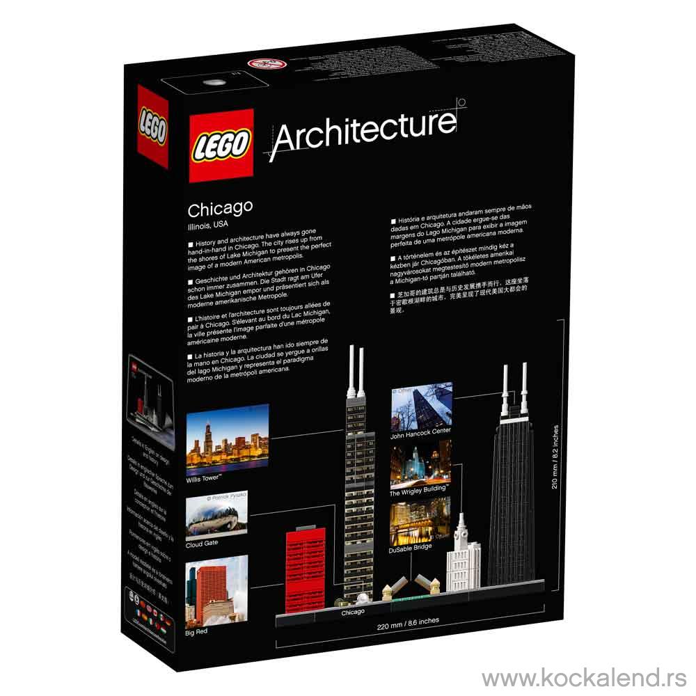 LEGO ARCHITECTURE CHICAGO 
