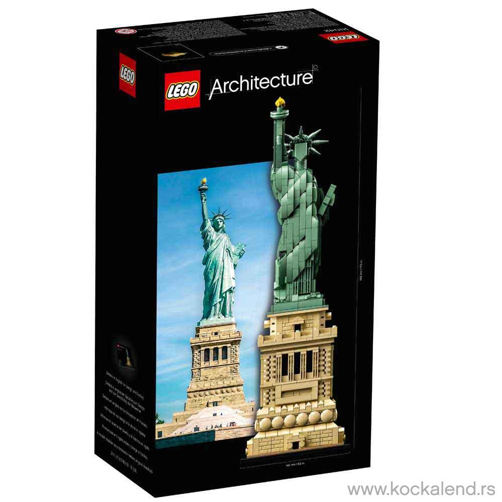 LEGO ARCHITECTURE STATUE OF LIBERTY 