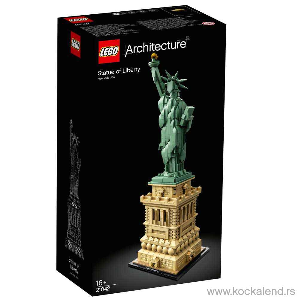 LEGO ARCHITECTURE STATUE OF LIBERTY 