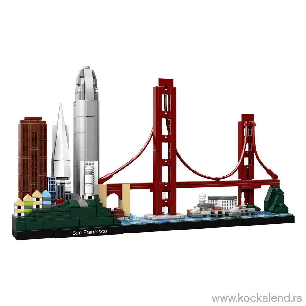 LEGO ARCHITECTURE SAN FRANCISCO 