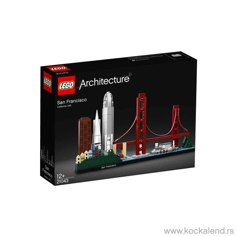 LEGO ARCHITECTURE SAN FRANCISCO 