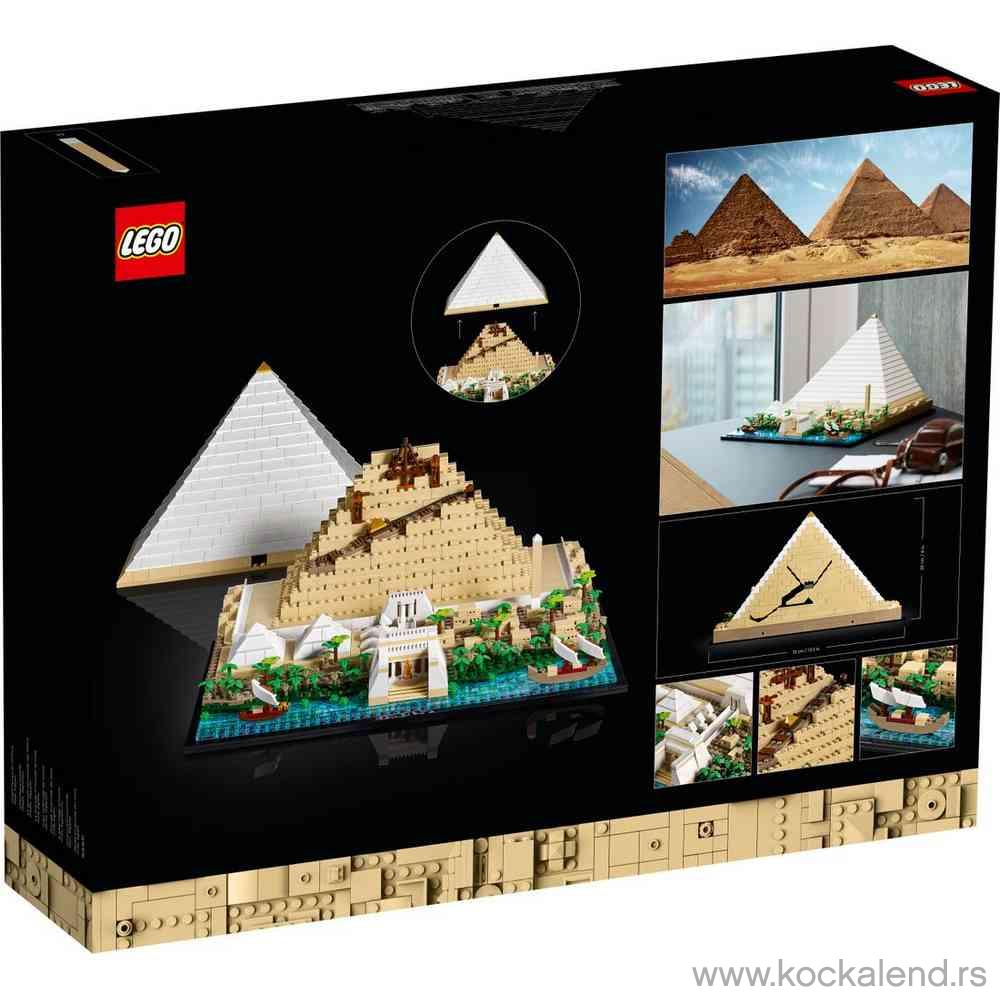 LEGO ARCHITECTURE GREAT PYRAMID OF GIZA 