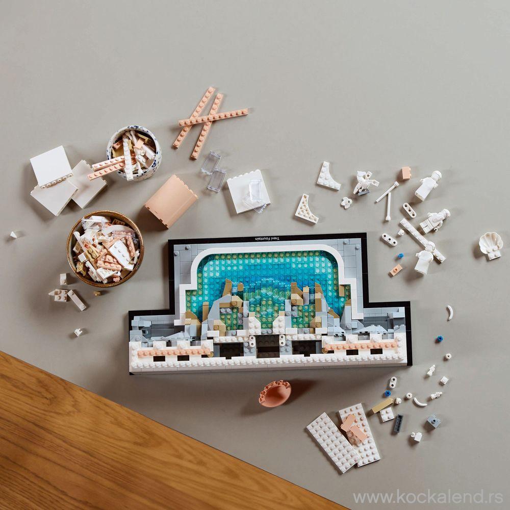 LEGO ARCHITECTURE TREVI FOUNTAIN 