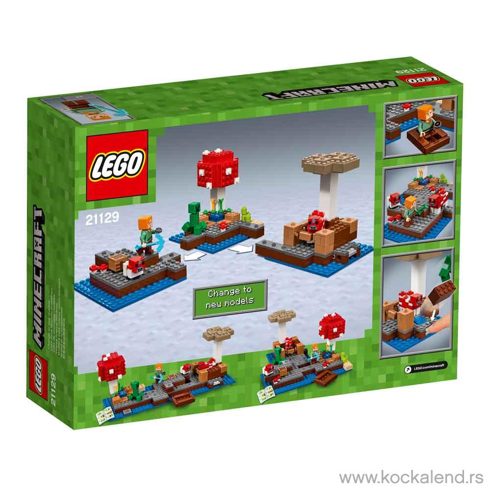 LEGO MINECRAFT THE MUSHROOM ISLAND 