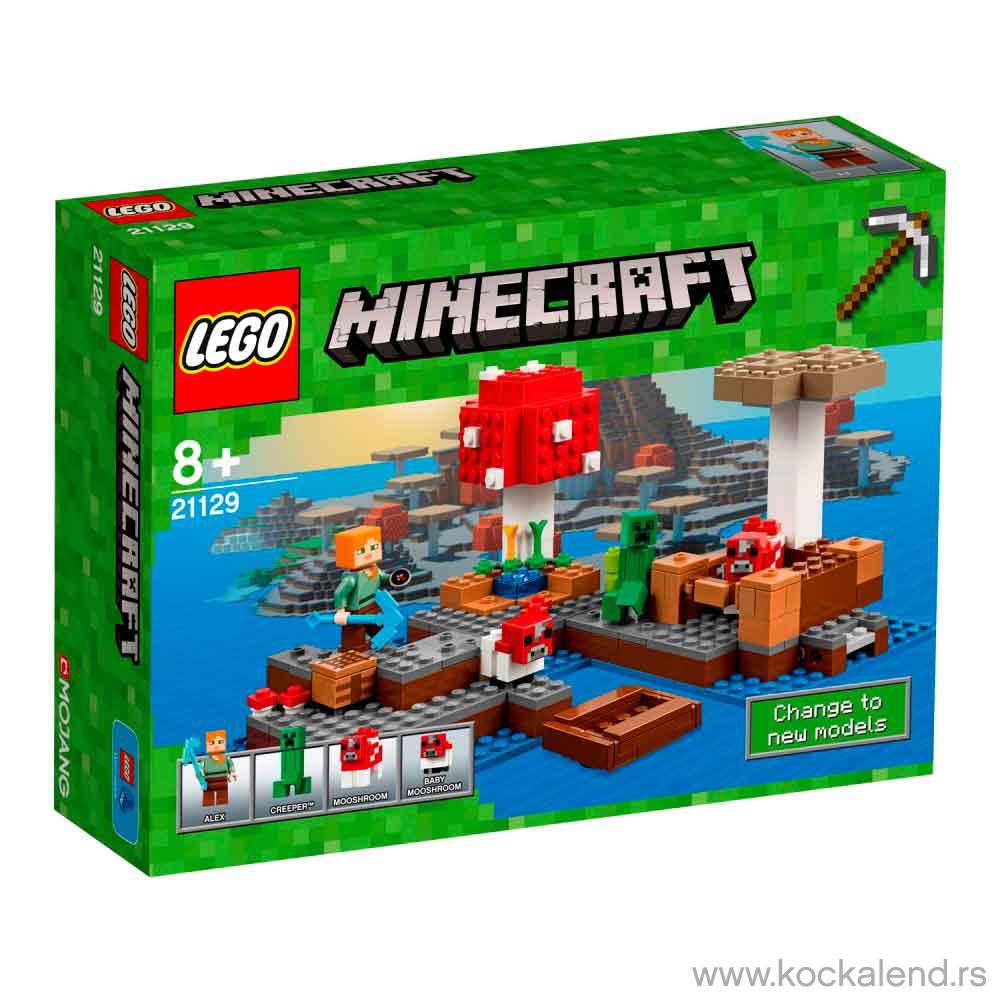 LEGO MINECRAFT THE MUSHROOM ISLAND 