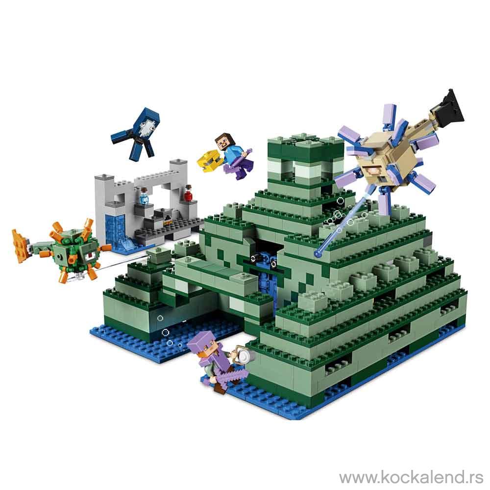 LEGO MINECRAFT THE OCEAN MONUMENT 