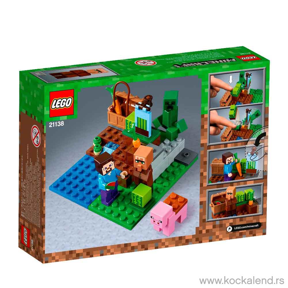 LEGO MINECRAFT THE MELON FARM 