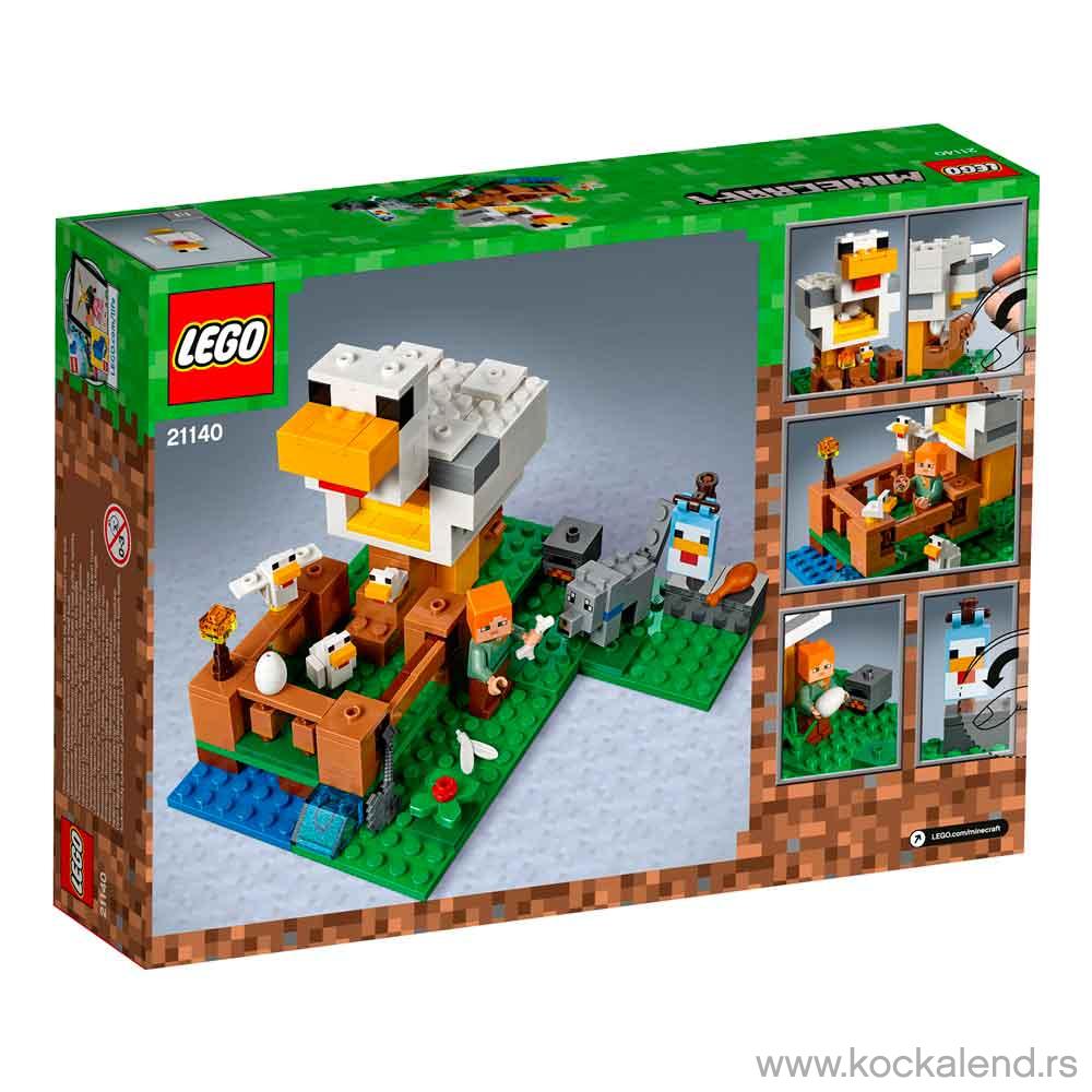 LEGO MINECRAFT THE CHICKEN COOP 