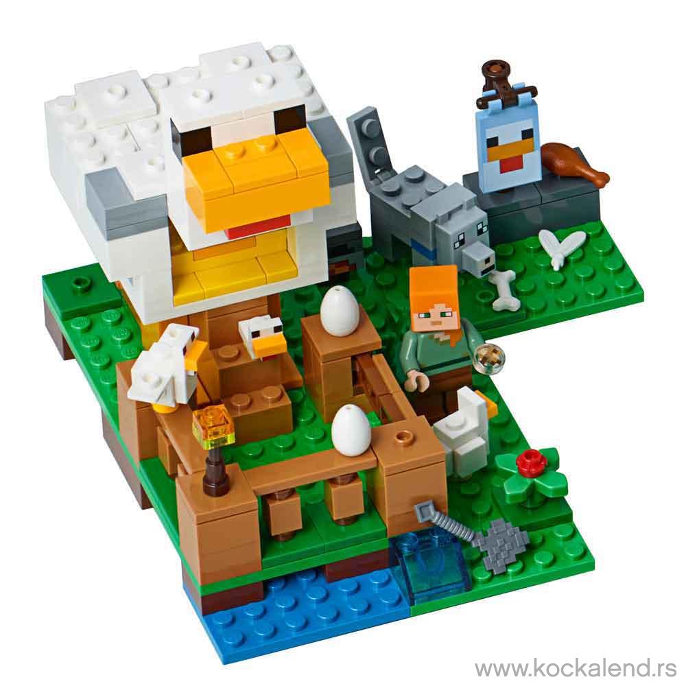 LEGO MINECRAFT THE CHICKEN COOP 