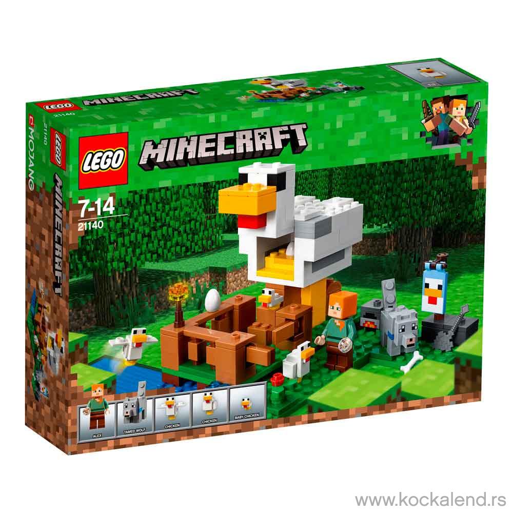 LEGO MINECRAFT THE CHICKEN COOP 