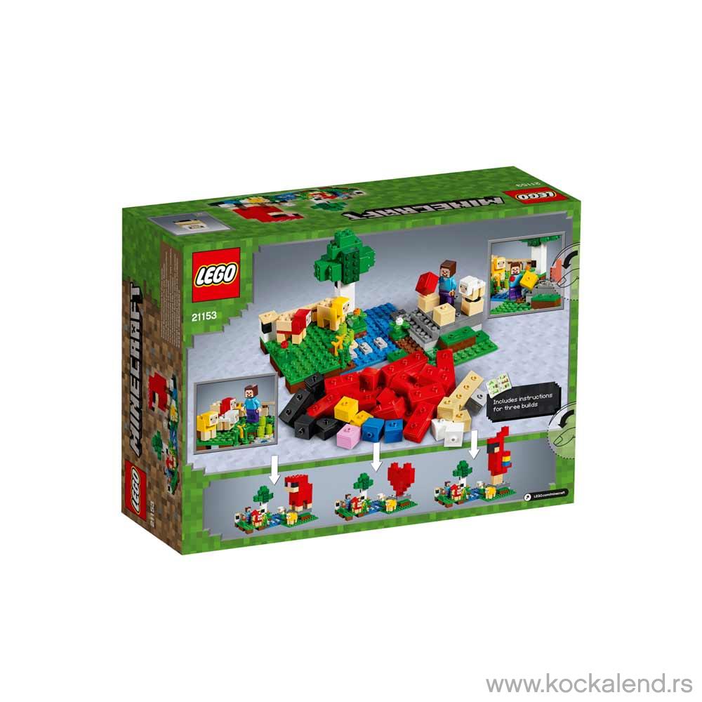 LEGO MINECRAFT THE WOOL FARM 