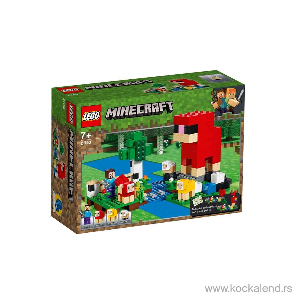 LEGO MINECRAFT THE WOOL FARM 