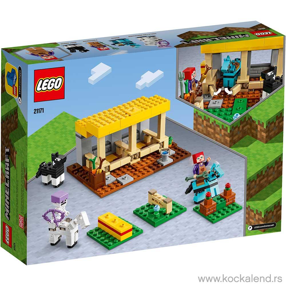 LEGO MINECRAFT THE HORSE STABLE 