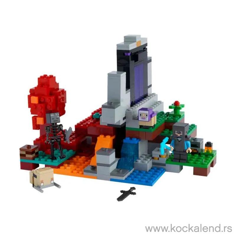 LEGO MINECRAFT THE RUINED PORTAL 