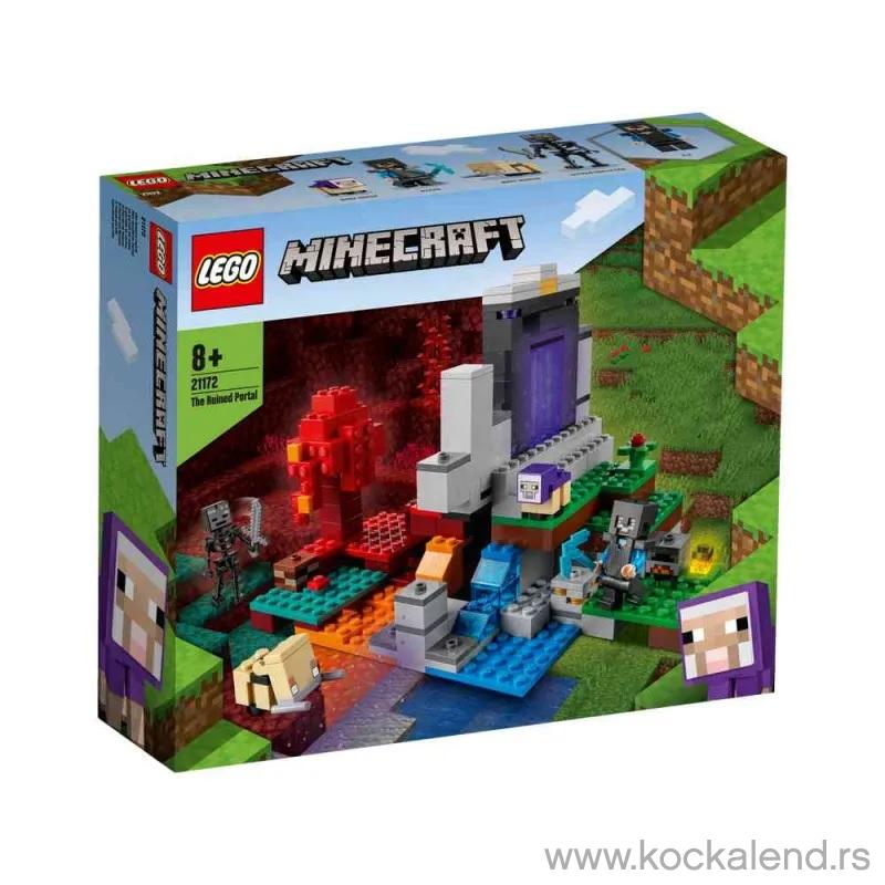 LEGO MINECRAFT THE RUINED PORTAL 