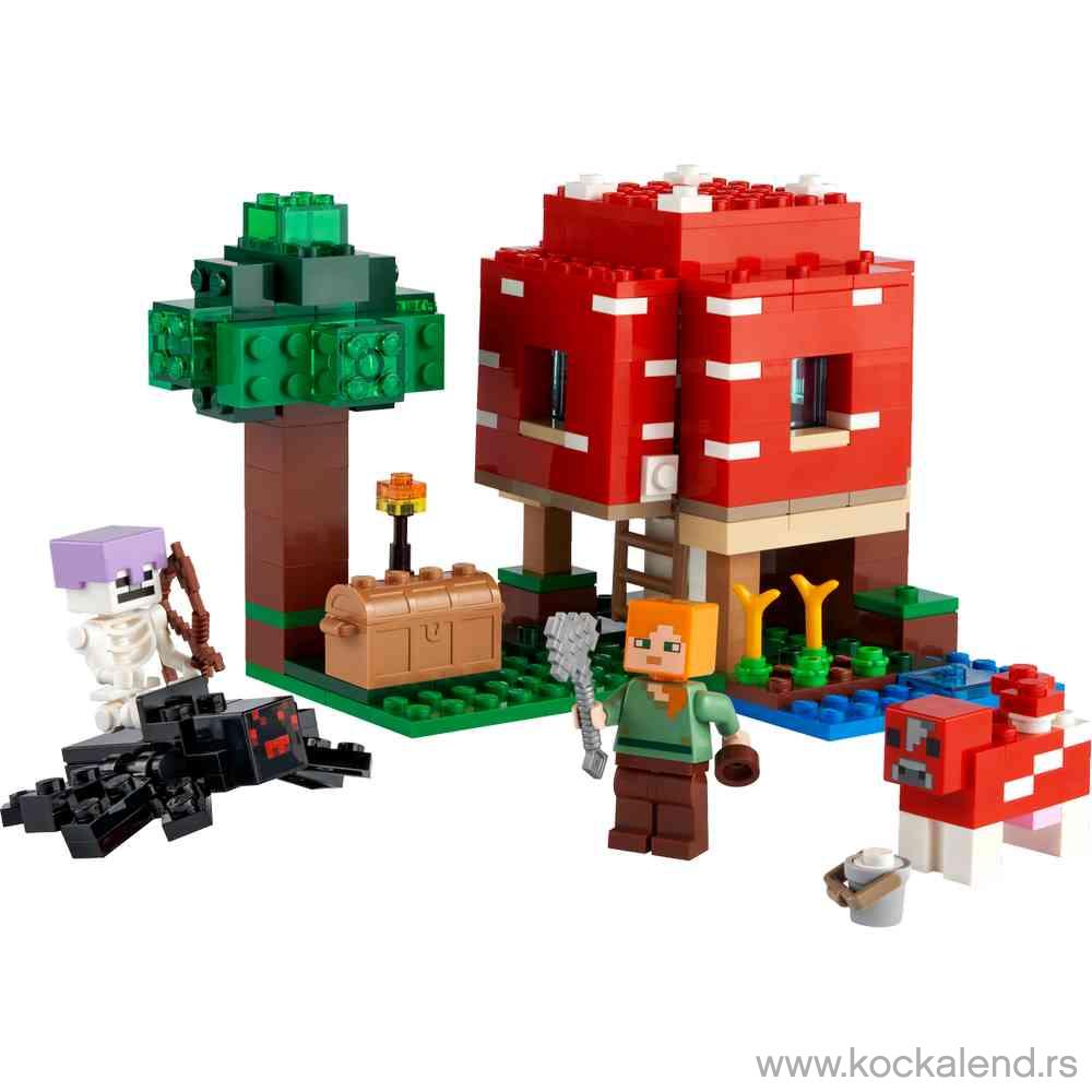 LEGO MINECRAFT MUSHROOM 